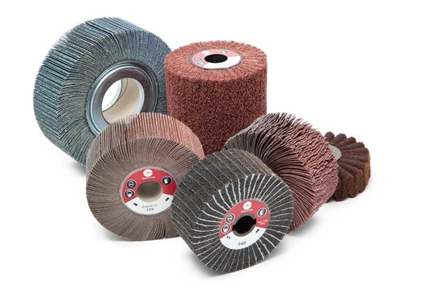 Ruote lamellari abrasive con foro - Cta CAlflex