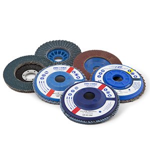 10 dischi lamellari in acciaio inox blu /Ø 115 mm//dischi lamellari//dischi abrasivi//dischi lamellari grana 40
